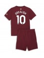 Manchester City Jack Grealish #10 Kolmaspaita Lasten 2024-25 Lyhythihainen (+ shortsit)